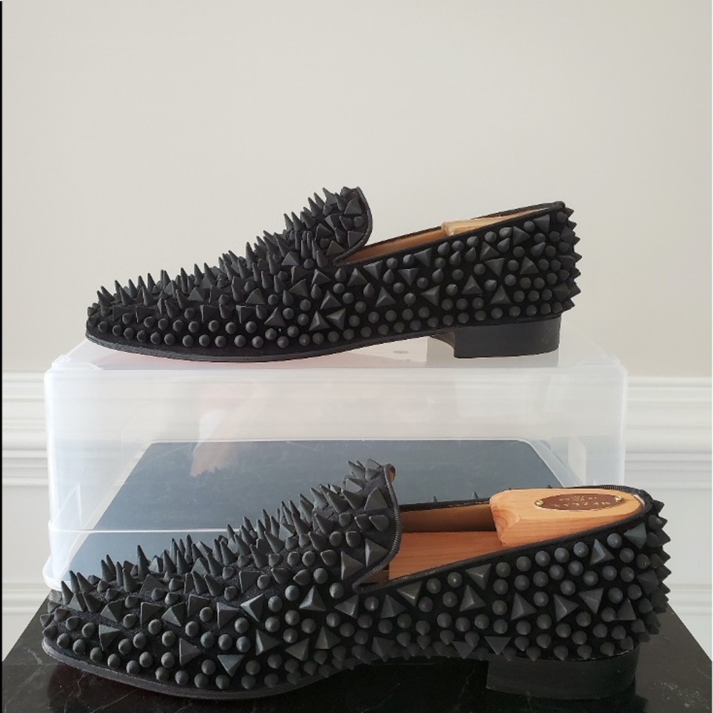 Men’s Louis Vuitton spiked loafers
